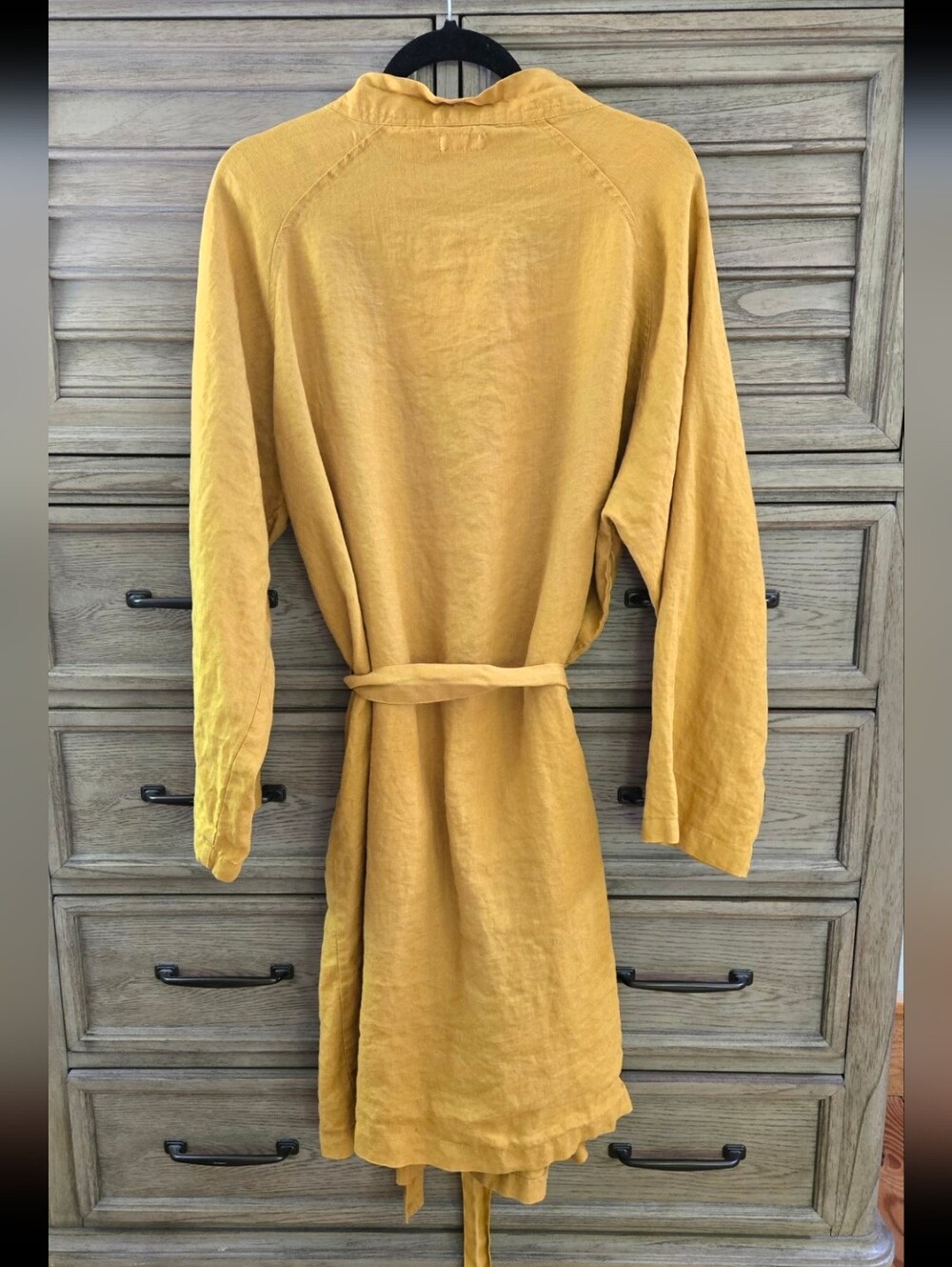 Threads By Bed Threads 100% Linen Robe - Picture 3 of 7